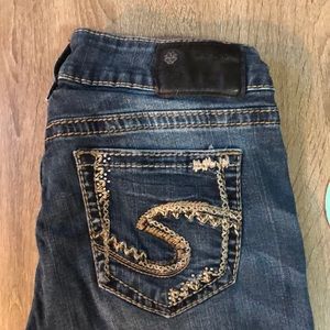 Silver jeans